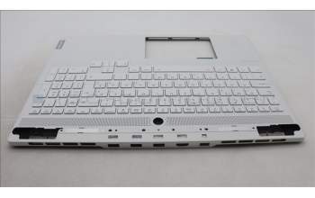 Lenovo 5CB1L83659 C-Cover with keyboard, Slovenian, White, RGB Backlight, UK