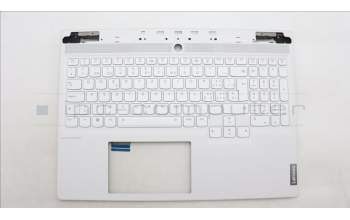 Lenovo 5CB1L83660 C-Cover with keyboard, Switzerland, White, RGB Backlight, UK