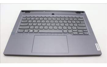 Lenovo 5CB1L83667 C-Cover with keyboard, Arabic, Slate Grey, Backlight, Fingerprint, US