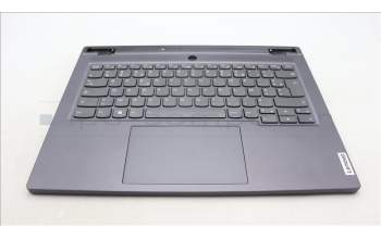 Lenovo 5CB1L83676 C-Cover with keyboard, French, Slate Grey, Backlight, Fingerprint, US