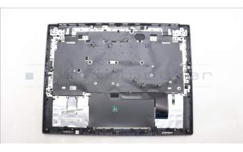 Lenovo 5CB1L83684 C-Cover with keyboard, Italian, Slate Grey, Backlight, Fingerprint, UK