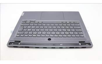 Lenovo 5CB1L83693 C-Cover with keyboard, Switzerland, Slate Grey, Backlight, Fingerprint, UK
