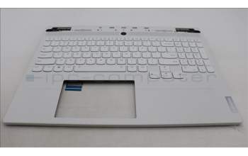 Lenovo 5CB1L84704 C-Cover with keyboard, English, White, RGB Backlight, US