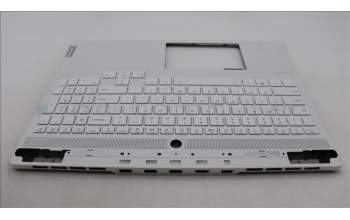 Lenovo 5CB1L84704 C-Cover with keyboard, English, White, RGB Backlight, US