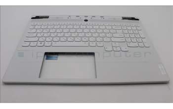 Lenovo 5CB1L87763 C-Abdeckung mit Tastatur, Ukraine, Weiß, RGB-Hintergrundbel.