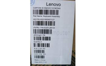 Lenovo 5CB1L88123 COVER Upper Case ASM_FRA_H 83E0_NFP_STGY