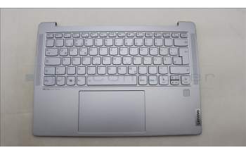 Lenovo 5CB1L88158 C-Abdeckung mit Tastatur, Deutsch, Mineralgrau, Fingerabdruck