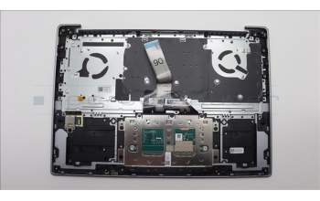 Lenovo 5CB1L88214 C-Cover with keyboard,Nordic,Mineral Grey,Fingerprint