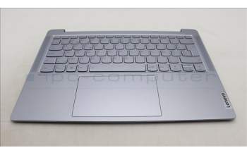 Lenovo 5CB1L88227 C-Cover with keyboard, Belgian, Mineral Grey, Non-Fingerprint, UK