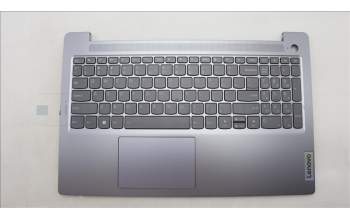 Lenovo 5CB1L88266 C-Cover with keyboard, English, Arctic Grey, Backlight, Fingerprint, US
