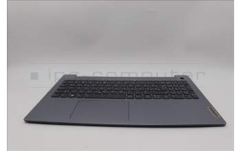 Lenovo 5CB1L99496 C-Cover with keyboard, Slovenian, Arctic Grey, Backlight, Fingerprint, UK