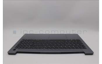 Lenovo 5CB1L99496 C-Cover with keyboard, Slovenian, Arctic Grey, Backlight, Fingerprint, UK