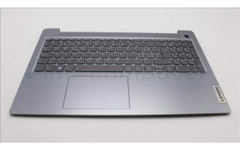Lenovo 5CB1L99498 C-Cover with keyboard, Switzerland, Arctic Grey, Backlight, Fingerprint, UK