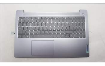 Lenovo 5CB1L99508 C-Cover with keyboard, Bulgarian, Arctic Grey, Backlight, UK