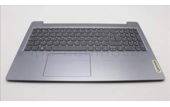 Lenovo 5CB1L99512 C-Cover with keyboard, French, Arctic Grey, Backlight, US
