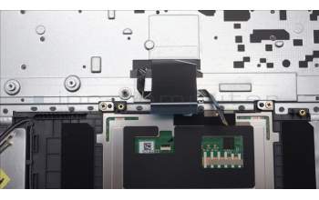 Lenovo 5CB1L99525 C-Abdeckung mit Tastatur, Skandinavien, Arktisgrau, Hintergrundbeleuchtung