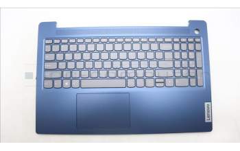 Lenovo 5CB1L99607 C-Cover with keyboard, US English Euro, Abyss Blue, Backlight, Fingerprint, US