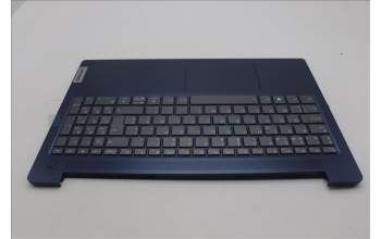 Lenovo 5CB1M03630 C-Cover with keyboard, Belgian, Abyss Blue, Backlight, UK