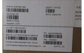 Lenovo 5CB1M21542 LX3E0_D_COVER_WLAN_BLK_U15_ASSY