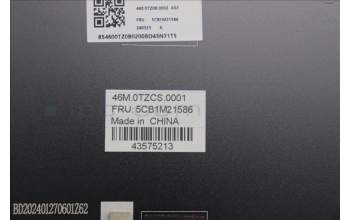 Lenovo 5CB1M21586 A COVER, CLAMSHELL 3.0T Black