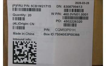 Lenovo 5CB1M21715 A-Cover, 13W Gen3