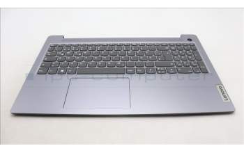 Lenovo 5CB1M23523 C-Cover with keyboard, German, Arctic Grey, Non-Backlight, Fingerprint, UK