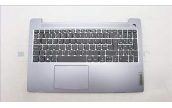 Lenovo 5CB1M23529 C-Cover with keyboard, Nordic, Arctic Grey, Non-Backlight, Fingerprint, UK