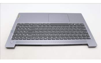 Lenovo 5CB1M24347 C-Cover with keyboard, Arabic, Arctic Grey, Non-Backlight, US