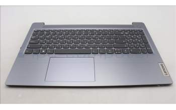 Lenovo 5CB1M24350 C-Cover with keyboard, Hebrew, Arctic Grey, Non-Backlight, US