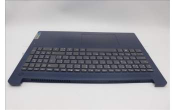 Lenovo 5CB1M45296 C-Cover with keyboard, Belgian, Abyss Blue, Backlight, UK