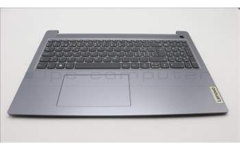 Lenovo 5CB1M46070 C-Cover with keyboard, Switzerland, Arctic Grey, Non-Backlight, Fingerprint, UK