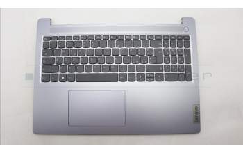 Lenovo 5CB1M46080 C-Cover with keyboard, Italian, Arctic Grey, Non-Backlight, Non-Fingerprint, UK