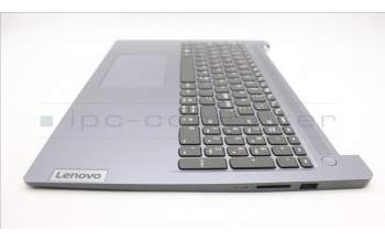 Lenovo 5CB1M46097 C-Cover with keyboard, Nordic, Arctic Grey, Non-Backlight, Non-Fingerprint, UK