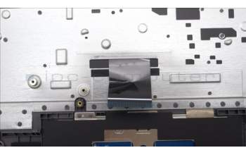 Lenovo 5CB1M46098 C-Cover with keyboard, Belgian, Arctic Grey, Non-Backlight, Non-Fingerprint, UK