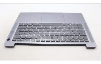 Lenovo 5CB1M46187 C-Cover with keyboard, Italian, Arctic Grey, Fingerprint, UK