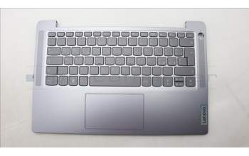Lenovo 5CB1M46187 C-Cover with keyboard, Italian, Arctic Grey, Fingerprint, UK