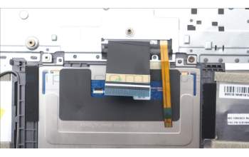 Lenovo 5CB1M46191 C-Cover with keyboard, Nordic, Arctic Grey, Fingerprint, UK