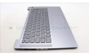 Lenovo 5CB1M46191 C-Cover with keyboard, Nordic, Arctic Grey, Fingerprint, UK