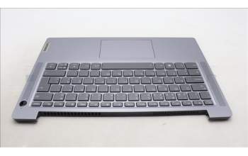 Lenovo 5CB1M46192 C-Cover with keyboard, Portuguese, Arctic Grey, Fingerprint, UK