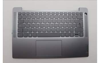 Lenovo 5CB1M46196 C-Cover with keyboard, Switzerland, Arctic Grey, Fingerprint, UK