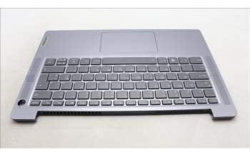 Lenovo 5CB1M46200 C-Cover with keyboard, UK English, Arctic Grey, Fingerprint, UK