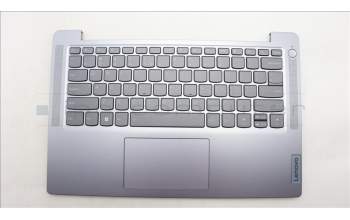 Lenovo 5CB1M46209 C-Cover with keyboard,US English Euro,Arctic Grey,Non_Fingerprint