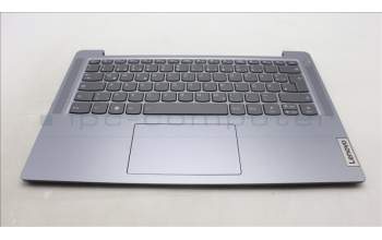 Lenovo 5CB1M46213 C-Cover with keyboard, German, Arctic Grey, Non-Fingerprint, UK