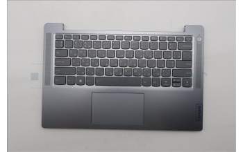 Lenovo 5CB1M46233 C-Cover with keyboard, Ukraine, Arctic Grey, Non-Fingerprint, US