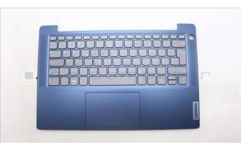 Lenovo 5CB1M46300 C-Cover with keyboard, Belgian, Abyss Blue, Backlight, Fingerprint, UK