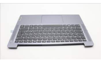 Lenovo 5CB1M46396 C-Cover with keyboard, Italian, Arctic Grey, Non-Fingerprint, UK