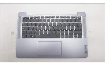 Lenovo 5CB1M46397 C-Cover with keyboard, Spanish, Arctic Grey, Non-Fingerprint, UK
