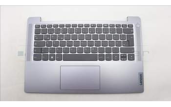 Lenovo 5CB1M46407 C-Cover with keyboard, German, Arctic Grey, Non-Fingerprint, UK