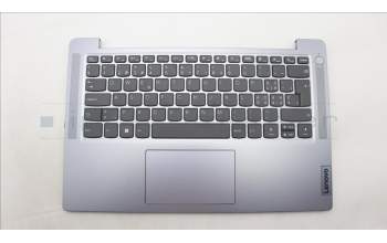 Lenovo 5CB1M46417 C-Cover with keyboard, Switzerland, Arctic Grey, Non-Fingerprint, UK