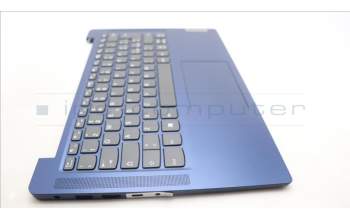 Lenovo 5CB1M46568 C-Cover with keyboard, Italian, Abyss Blue, Non-Fingerprint, UK